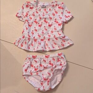 Janie And Jack Peplum Shirt Bikini Bathing Suit
